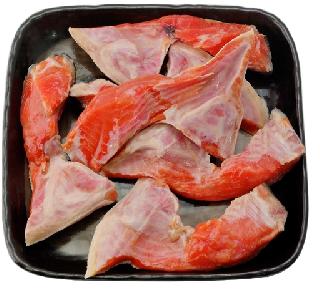 紅鮭かま(塩) 500ｇ ４切～６切入り